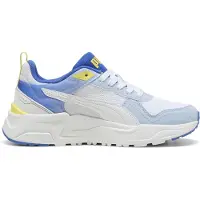 Puma Unisex Trinity 2 Lt Come On Jr Snow Mountain Blue-white-lemo Talla: 36 | Zapatillas Running Outlet | Unisex | Blanco