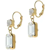 Otazu Crystal Geometric Earhangers Crystal Talla: OS | Pendientes Outlet | Mujer
