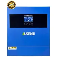 OEM Inversor solar, salida de onda sinusoidal pura, función de monitoreo WiFi, modelo ANJ-4000W-24V-WIFI