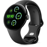Google Pixel Watch 3 - Smartwatch - 45mm Pantalla Actua - Negro