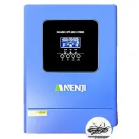 OEM Inversor solar, 6200W de potencia de salida, onda sinusoidal pura, modelo ANJ-6200-48PL-WIFI, 220-240V, 48V