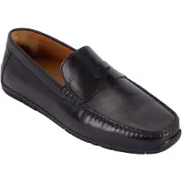Desa Mocasines 'Herren-Lederslipper für den Alltag' negro