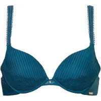 Livera Co Bra Tshirt Push Stripe Lace Light Snake Print Talla: D85 | Brasieres Outlet | Mujer