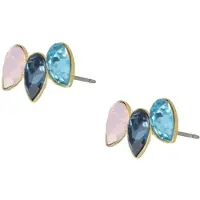 Otazu Classic Triple Leaf Earpins Rosewater Opal Pink, Blue Talla: OS | Pendientes Outlet | Mujer | Azul