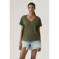 Levi's Favorite Cotton V-neck Tee Talla: XS | Camisetas de Seda Outlet | Mujer