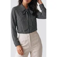 The Kooples Long-sleeved Shirt With A Valanced Cardigan Black White Talla: 34 | Manga Larga Outlet | Mujer | Negro
