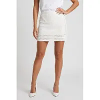 Iro Paris Kamile Skirt White Talla: S | Mini Faldas Outlet | Mujer | Blanco