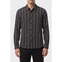The Kooples Long-sleeved Shirts With Classic Collar Black White Talla: L | Camisas Casuales Outlet | Hombre | Negro