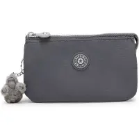 Kipling Bolso de noche 'Creativity L' gris oscuro