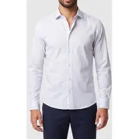 Calvin Klein Slim Untk Kinetic Shirt Stream Talla: 38 | Camisas de Trabajo Outlet | Hombre