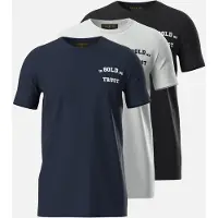In Gold We Trust Basic T-shirt 3-pack 3 Pack W/b/b Talla: XXL | Camisetas de Seda Outlet | Unisex