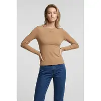 Karl Lagerfeld Modal Lslv Top Nougat Talla: XS | Manga Larga Outlet | Mujer