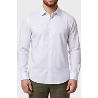 Calvin Klein Slim Perf Solid Shirt Blue Multi Talla: 44 | Camisas de Trabajo Outlet | Hombre | Azul