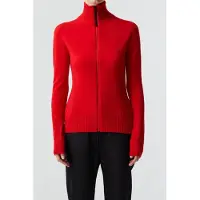 AlphaTauri Fehca V1.y8.02 Flat-knit-jacket Orange Talla: S | Cárdigan Outlet | Mujer | Naranja