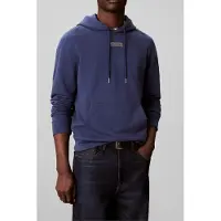 Calvin Klein Ls 350 Terry Sweater Dark Denim Talla: M | Sudaderas con Capucha Outlet | Hombre | Azul