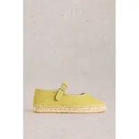 White Stuff Mary Jane Espadrilles Bright Green Talla: 8 | Bailarinas Outlet | Mujer | Verde