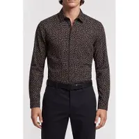 The Kooples Long-sleeved Shirt W Classic Collar Black White Talla: M | Camisas de Trabajo Outlet | Hombre | Negro