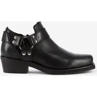 The Kooples Low Leather Ankle Boots Black Talla: 37 | Botas Outlet | Mujer | Negro
