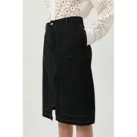 Soulland Deen Skirt Black Talla: XS/S | Faldas Midi Outlet | Unisex | Negro