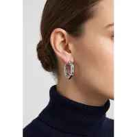 Purelei Hexagon Ohrringe Silver Talla: OS | Pendientes Outlet | Mujer | Gris