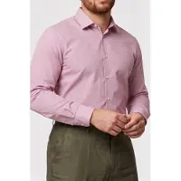 Calvin Klein Slim Essential Poplin Shirt Red Brick Talla: 40 | Camisas de Trabajo Outlet | Hombre | Rojo