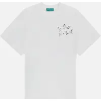 In Gold We Trust The Parrot White Talla: S | Camisetas de Seda Outlet | Unisex | Blanco