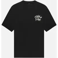 In Gold We Trust The Uni T Black Talla: XL | Camisetas de Seda Outlet | Unisex | Negro