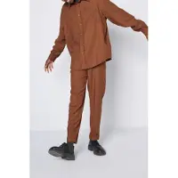 American vintage Jossybay Shirt Rayures Marrons Talla: XL | Camisas Casuales Outlet | Hombre