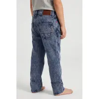 Scotch & Soda Boys The Pitch Loose Jeans In Mountain Dyed And Washed Canva Talla: 16 | Vaqueros Outlet | Unisex