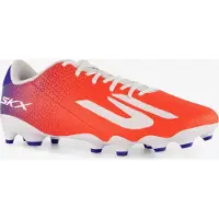 SKECHERS Zapatillas de fútbol 'CLUB' genciana / rojo anaranjado / blanco