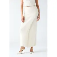 Guess Marciano GUESS Agnes Pencil Skirt S Macadamia Multi Talla: S | Faldas Maxi Outlet | Mujer