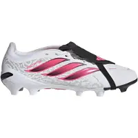 Adidas adidasBota de fútbol con lengüeta plegable Predator League césped natural seco 46 Cloud White / Solar Turbo / Core Black Unisex