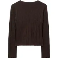 And Other Stories & Other Stories Jersey marrón oscuro