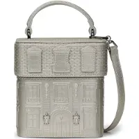 Karl Lagerfeld Bolso de mano 'Rue St-Guillaume' plata