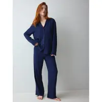Triumph Pijama 'Amourette' azul oscuro