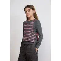 Desigual , Camiseta rayas combinada, NiñOs, Viscosa, Negro, 11/12