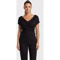 VIVEH Giada Top Black Talla: 46 | Blusas Outlet | Mujer | Negro