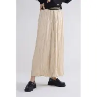Summum Woman Skirt Lamee Metallic Crinckle Gold Talla: 42 | Faldas Maxi Outlet | Mujer | Amarillo