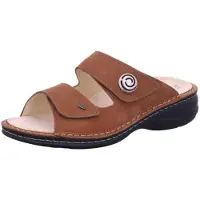 Finn Comfort Zapatos abiertos 'Pantolette Damen 02628-834037 Echtleder in braun' marrón