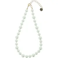 Otazu Classic Pearl Necklace - Small Cream Talla: OS | Collares Outlet | Mujer | Blanco