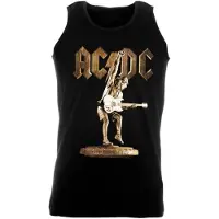 AC/DC Camiseta 'Stiff upper lip TankTop' negro