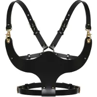 Haute Cuir Cinturón 'Saria Underbust Harness' negro