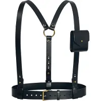 Haute Cuir Cinturón negro