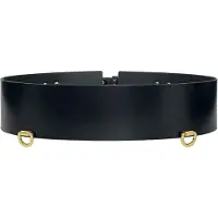 Haute Cuir Cinturón negro