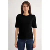 Josephine & Co Hazel Ms T-shirt Black Talla: XL | Camisetas de Seda Outlet | Mujer | Negro