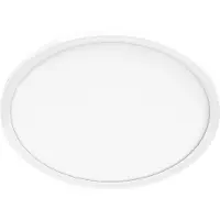 Osram Lámpara de techo Orbis Easyfix, color blanco, 2700 K (luz cálida), 1850 lúmenes, 22 W, diámetro de 42 cm, fabricada en polipropileno (PP)