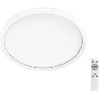 Osram Lámpara de techo Orbis Easyfix, color blanco, 3000 K / 4000 K / 6000 K, luz cálida, 1450 lúmenes, 18 W, diámetro de 29,3 cm