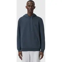 AllSaints Underground Oth Hood Moonstone Blue Talla: L | Sudaderas con Capucha Outlet | Hombre | Azul