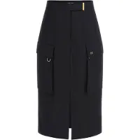 Guess Marciano GUESS Irina Midi Skirt Jet Black A996 Talla: 36 | Faldas Midi Outlet | Mujer | Negro