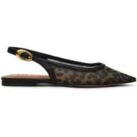 Steve madden Ottie Flat Shoes Black/leopard Talla: 36 | Pumps Outlet | Mujer | Negro